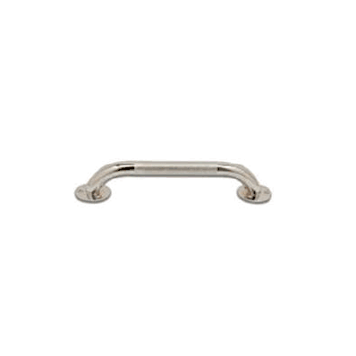 Grab Bar 16 Inch L Chrome Chrome Plated Steel