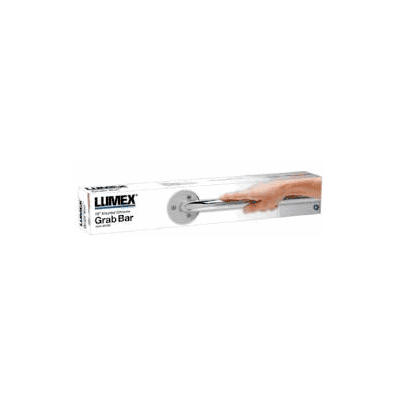 Grab Bar 24 Inch L Chrome Chrome Plated Steel