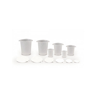 Graduate, Tri-beaker, 1000ml, Clear - Medline