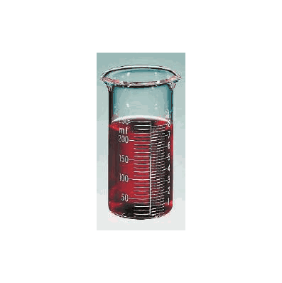 Graduated Beaker Graduated Measures Pyrex 250