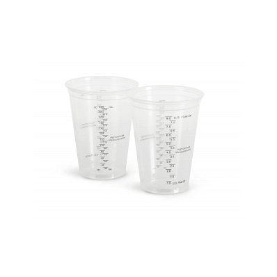 Graduated Disposable Cold Plastic Drinking Cu