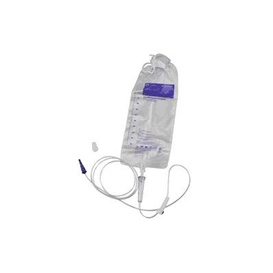 Gravity Feeding Bag Set, 1000 mL