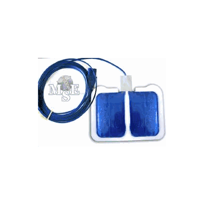 Grounding Pad Disposable, Foam, Dual Plate, C