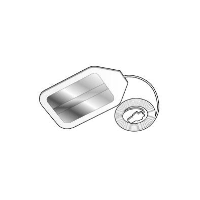 Grounding Pad Pediatric, Attached Cord - Pad,