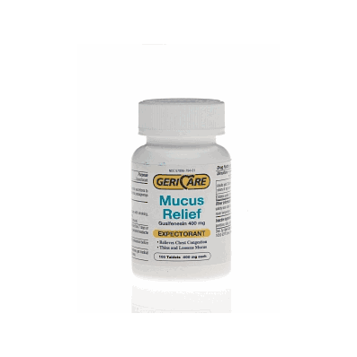 Guaifenesin 400mg Tab 100/Bt - Medline