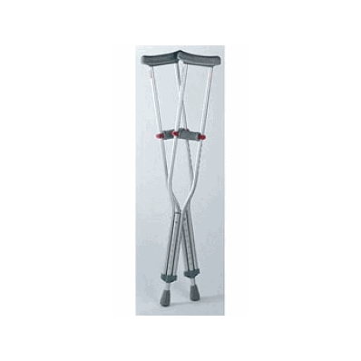 Guardian Push Button Adjustable Crutches - Cr