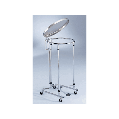 Hamper, 18", Foot Operated Lid - Medline