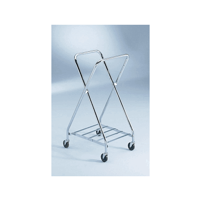 Hamper, Folding, Chrome, Adjustable - Medline