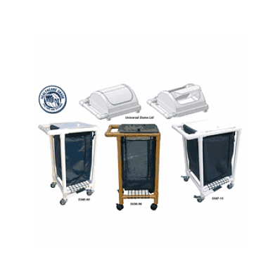 Hamper, Laundry, Solid Blue - Medline