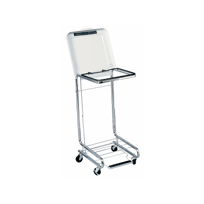 Hamper, Linen, Square, W/Lid - Medline
