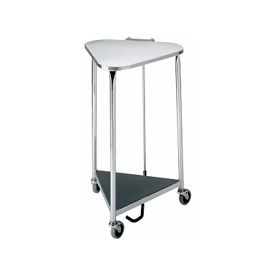 Hamper, Linen, Triangular, W/Lid - Medline