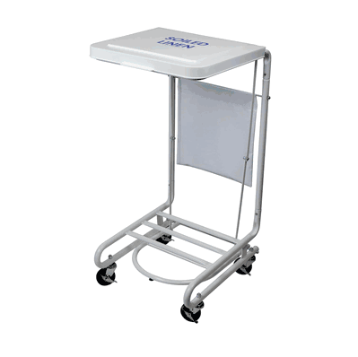 Soiled Linen Cart, 37.75" H