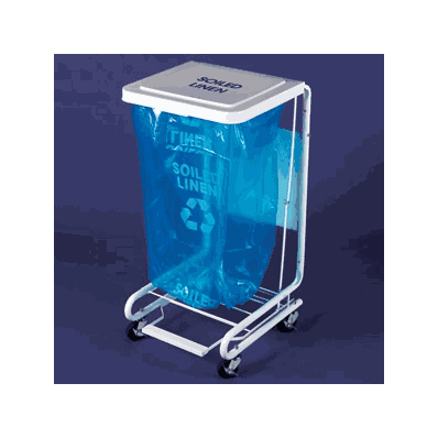 Hamper Stand, 18.5" X 19.5" X 32.75", Soiled, Linen, sold as each by Centurion CX302 "