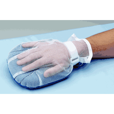 Hand Control Mitt, color White, without Strap