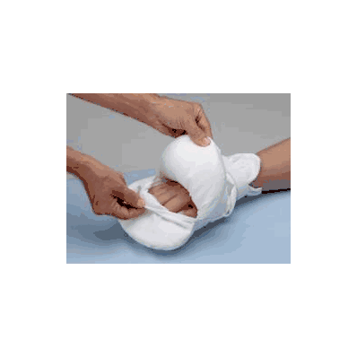 Hand Control Mitt Peek-a-boo One Size Fits Mo