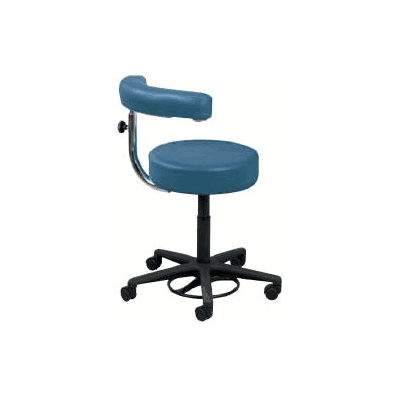 Hand Free Stool Backless Pneumatic Adjustment