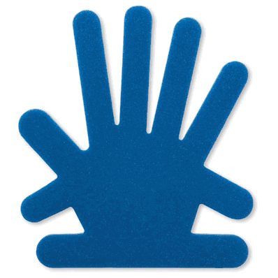 Hand Immobilizers, Aluminum Hand, Large, 9.5"