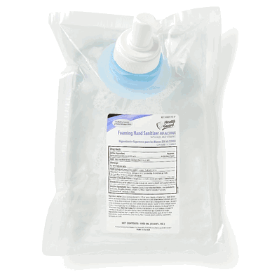 Hand Sanitizer, 1 Liter Foaming Healthguard Alcohol-Free