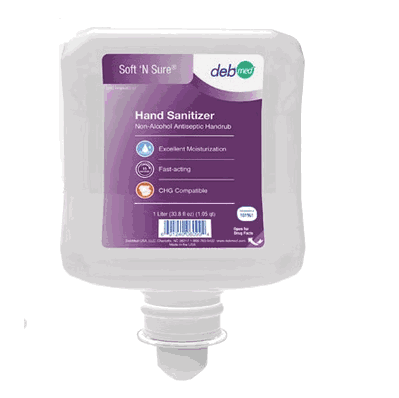 Hand Sanitizer, 1 Liter Manual Alcohol-Free Sanitizer