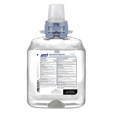 Hand Sanitizer, 1200 mL Foaming Dispenser Refill Bottle, 70%