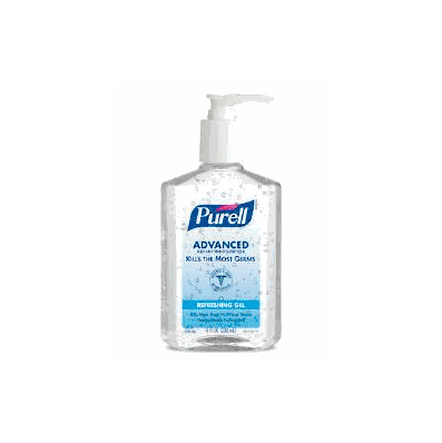 Hand Sanitizer, 8 oz. Pump Bottle