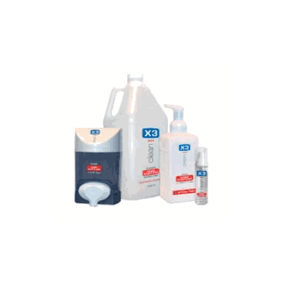 Hand Sanitizer Foam X3 Clean 1 Gallon Benzeth
