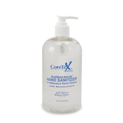 Hand Sanitizer Gel 60% Alcohol, 16oz Clear Gel Bottle with Pump, 12/cs