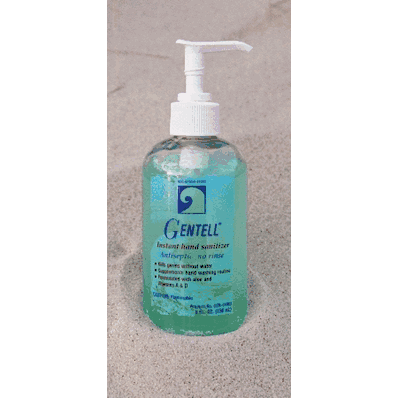 Hand Sanitizer with Aloe, 118.29 mL (4 oz) Gentell Gel Bottle