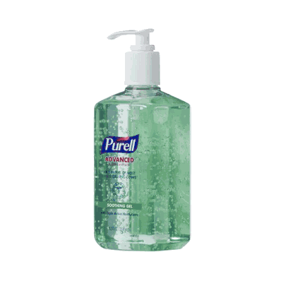 Hand Sanitizer with Aloe, 12 oz. Gel Pump Bottle