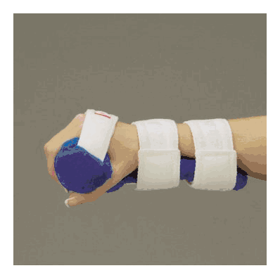 Hand splint, adult, right hand
