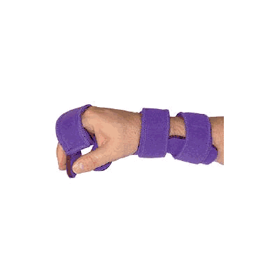Hand / Thumb Splint Comfyprene Purple Medium