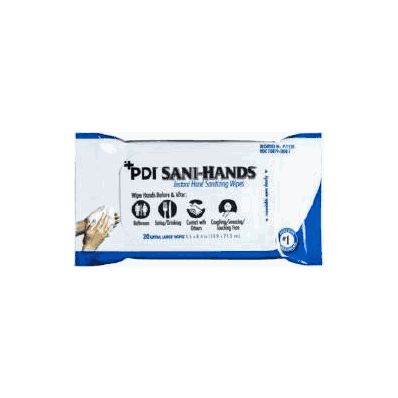 Hand Wipe Sani-Hands 5.5" x 8.4" Softpack