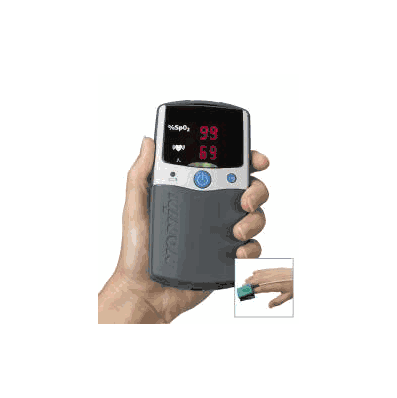 Handheld Pulse Oximeter Palmsat Battery Oper