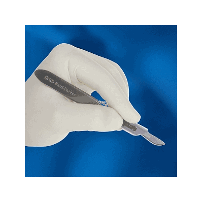 Handle, Protected Blade, Sz 4 - Medline