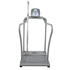 Handrail Scale with Height Rod, 1000 lbs. / 454 kg Capacity, 2-3/8" X 22" X 26" Step-On Platform, LCD Display, Gray, sold as Each by Health O Meter  2101KLHR-BT<br><br><font color="red"><b>BACK TO THE PRODUCT TABLE, <a href="https://www.aaawholesalecompany.com/diagnostic-instruments-and-supplies-scales-and-body-composition-analyzers-health-o-meter-platform-sc.html">CLICK HERE</a></b></font>