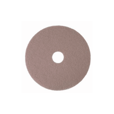 Hard Floor Burnishing Pad 20 Inch Beige - Pad