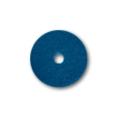 Hard Floor Cleaning Pad 19 Inch Blue - Pad, C