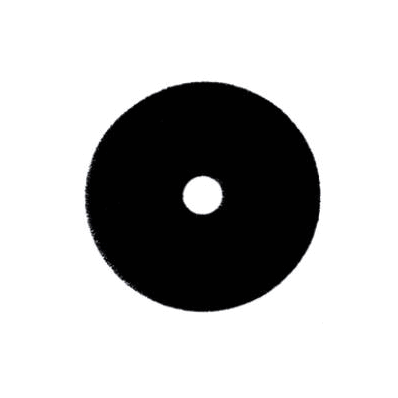 Hard Floor Stripping Pad 14 Inch Black - Pad,