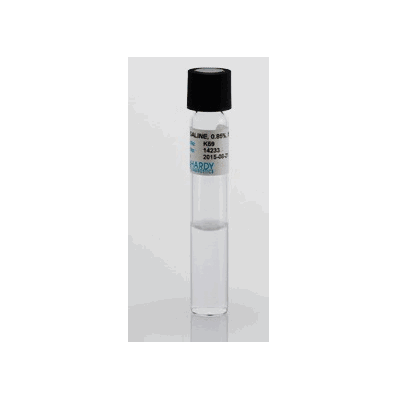 Prepared Media, 5 mL Tube, 16 x 100 mm Saline 0.85%