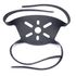 Harness, Head, Child, 4 Strap, Vent Holes, 24" Long, Black Conductive Neoprene, sold as Each by Anesthesia LF-143-B