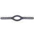 Harness, Head, Pediatric, 2 Strap, Vent Hole, 12.7" Long, Black Conductive Neoprene, sold as Each by Anesthesia LF-143-C