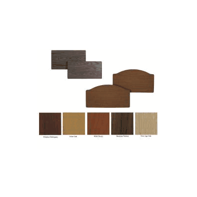 Head/Foot Board, Rect Walnut 42" - - Graham-