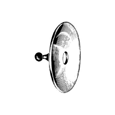 Head Mirror 3 Inch Boilable - Mirror, Head W/
