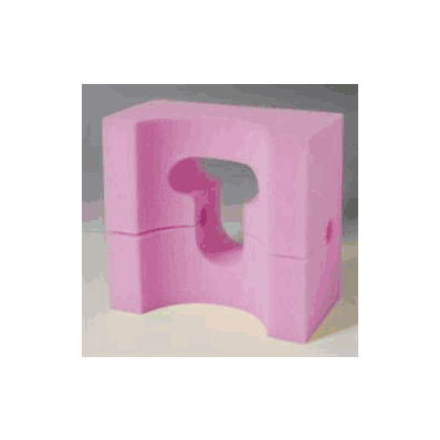 Head Positioner 9 L X 8 W X 4.5 H Inch Foam -