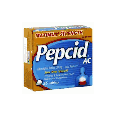 Heartburn Relief Pepcid Ac Tablet - Pepcid