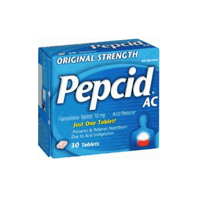 Heartburn Relief Pepcid Ac Tablet - Pepcid