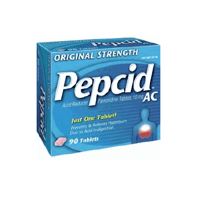 Heartburn Relief Pepcid Ac Tablet - Pepcid