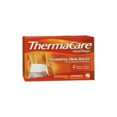 Heat Wrap Thermacare Chemical Activation Bac