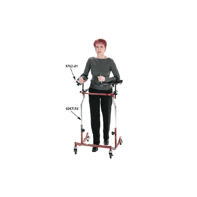 Heavy-duty Walker Adjustable Height Steel 400