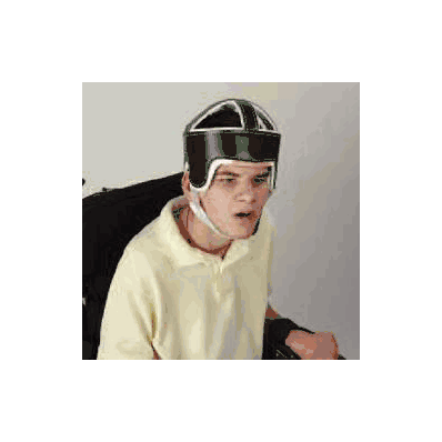 Helmet Brown - Helmet, Prot Leather 20" - Sa